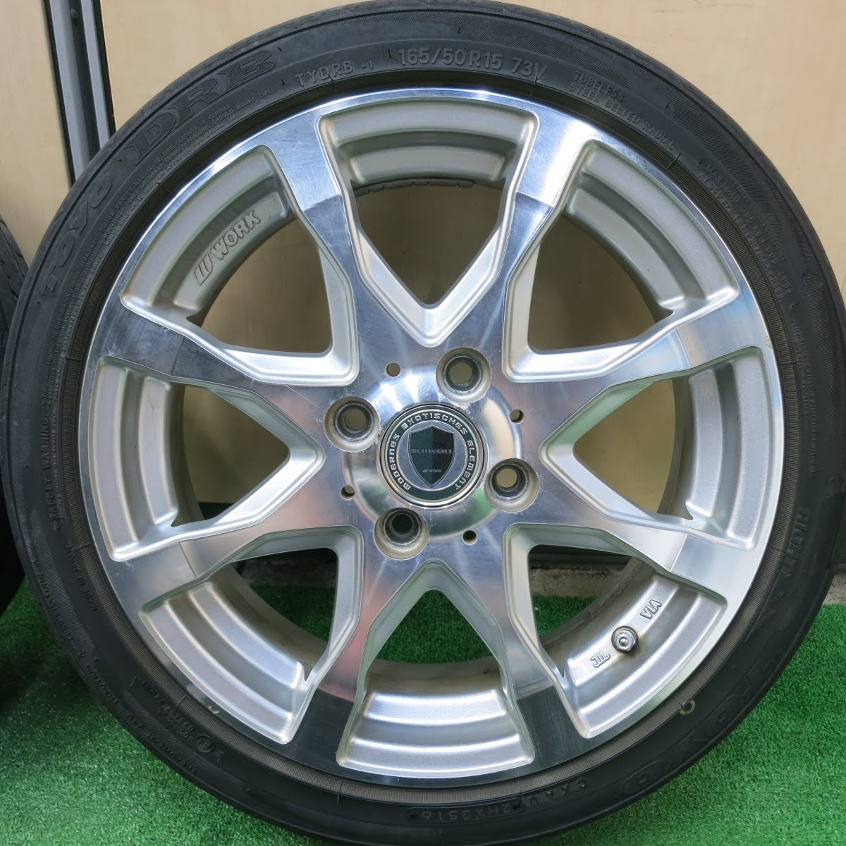 送料無料]4本価格☆軽サイズ WORK SCHWERT SC2 165/50R15 トーヨー DRB