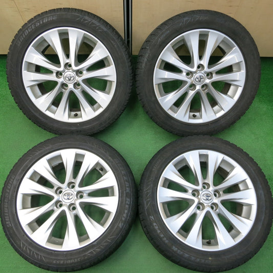 *送料無料*4本価格★トヨタ 20系 アルファード 純正 235/50R18 スタッドレス ブリヂストン ブリザック REVO2 18インチ PCD114.3/5H★4013016イス