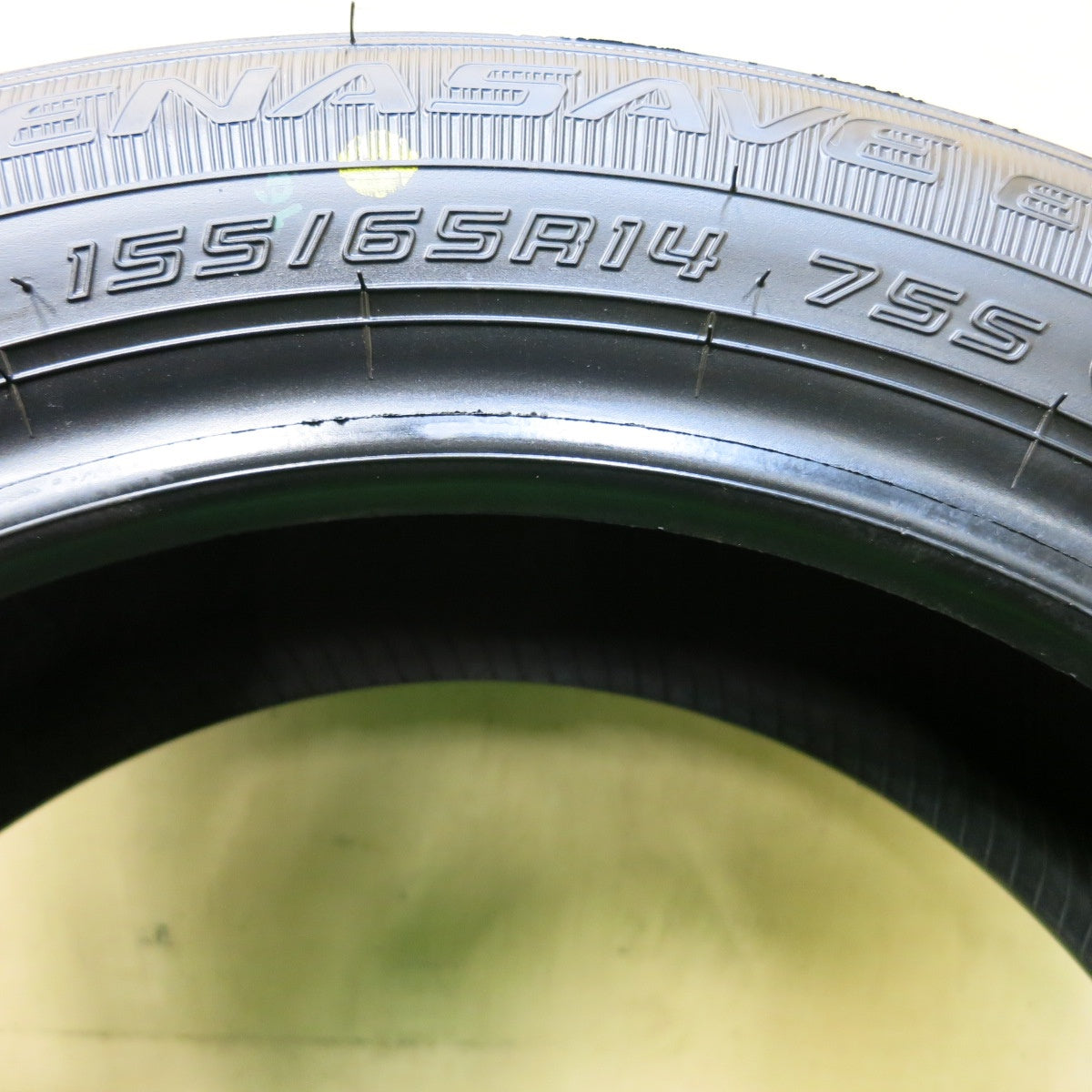 *送料無料*新車外し！23年★155/65R14 ダンロップ エナセーブ EC300 タイヤ 14インチ ムーブ タント ワゴンR ミラ N-BOX 等★4013008イノタ