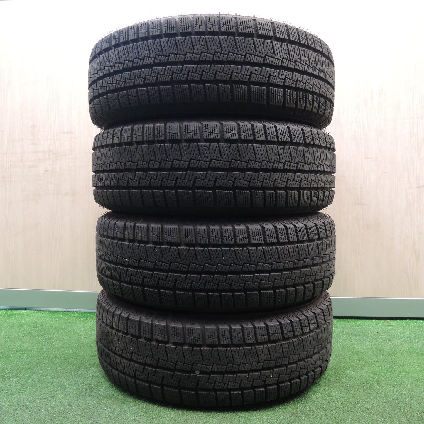 *送料無料*バリ溝！21年！キレイ！9分★スタッドレス 185/60R15 カプセン Snowshoes AW33 Artemis アルテミス 15インチ PCD100/5H★3111713NJス