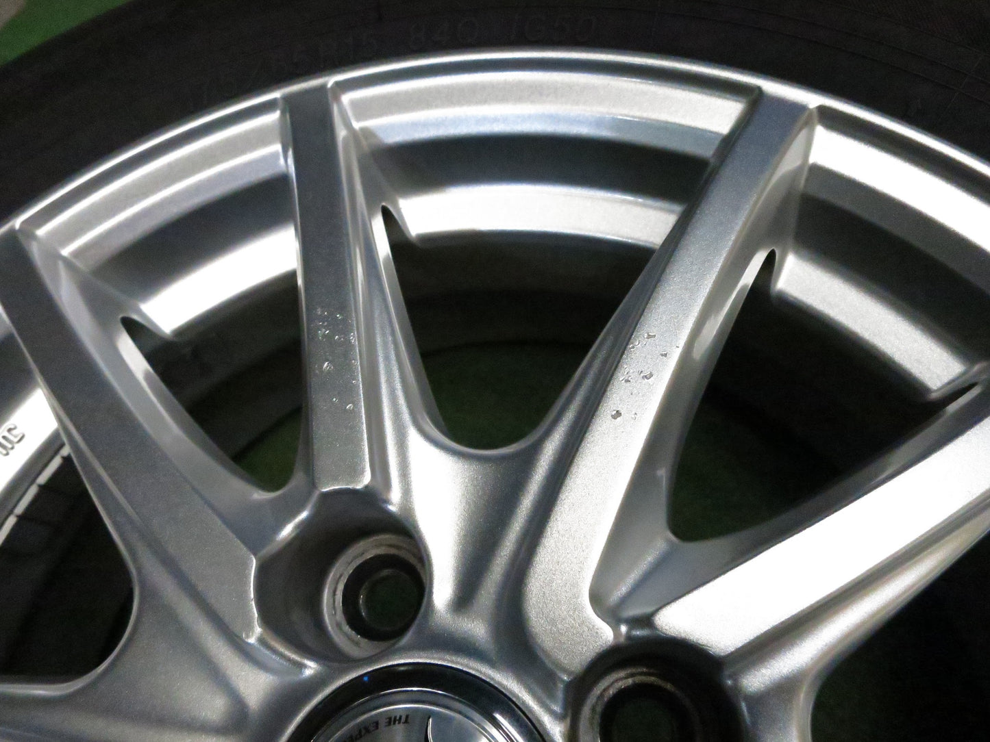[送料無料]バリ溝！キレイ！ほぼ10分★スタッドレス 175/65R15 ヨコハマ アイスガード iG50 プラス JOKER weds ジョーカー 15インチ PCD100/4H★3021414Hス