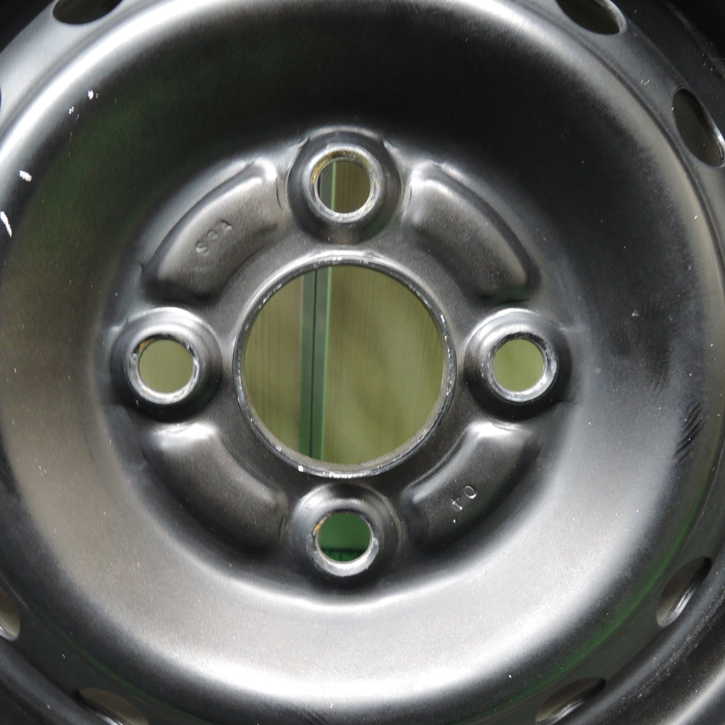 *送料無料*バリ溝！23年！キレイ！9.5分★145R12 6PR ブリヂストン RD-604 STEEL スチール ホイール 12インチ PCD100/4H★3122317HAノ