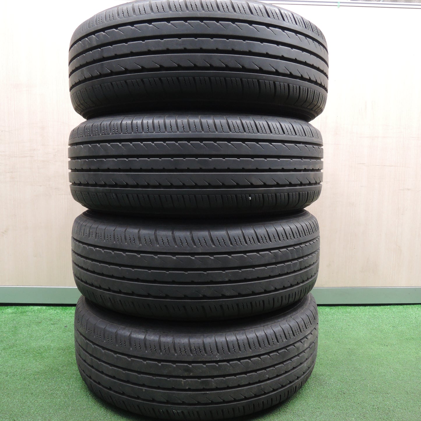 *送料無料*4本価格★トヨタ 50系 プリウス 純正 195/65R15 トーヨー ナノエナジー J59 15インチ PCD100/5H★3121601HAノ