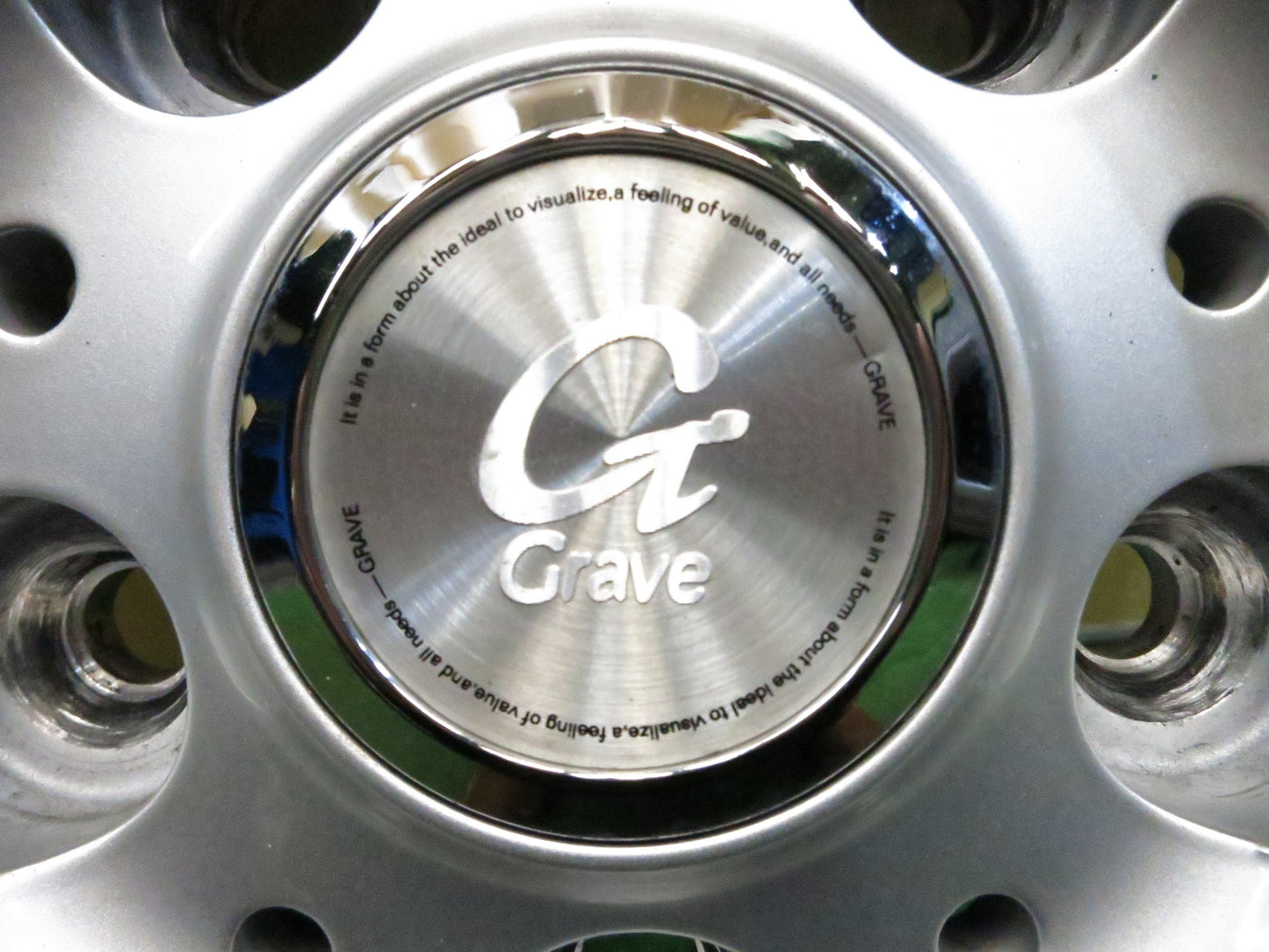 [送料無料]バリ溝！21年！キレイ！9.5分★スタッドレス 195/65R15 アイスエスポルテ Grave 社外 アルミ 15インチ PCD114.3/5H★3012509Hス
