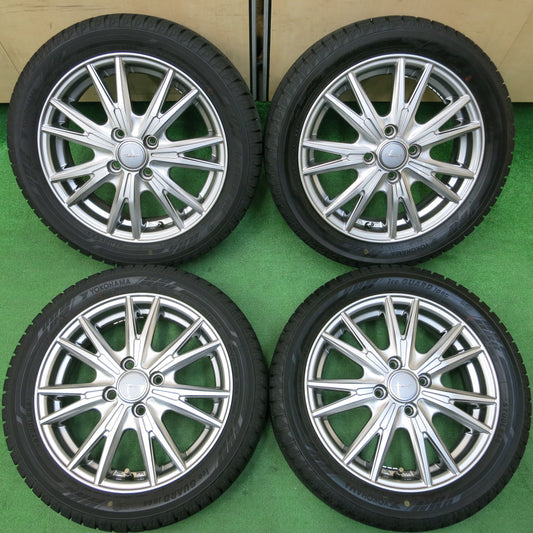 *送料無料*バリ溝!キレイ!ほぼ10分★スタッドレス 165/55R15 ヨコハマ アイスガード iG60 VELVA KEVIN ヴェルヴァ 15インチ PCD100/4H★4010408イス