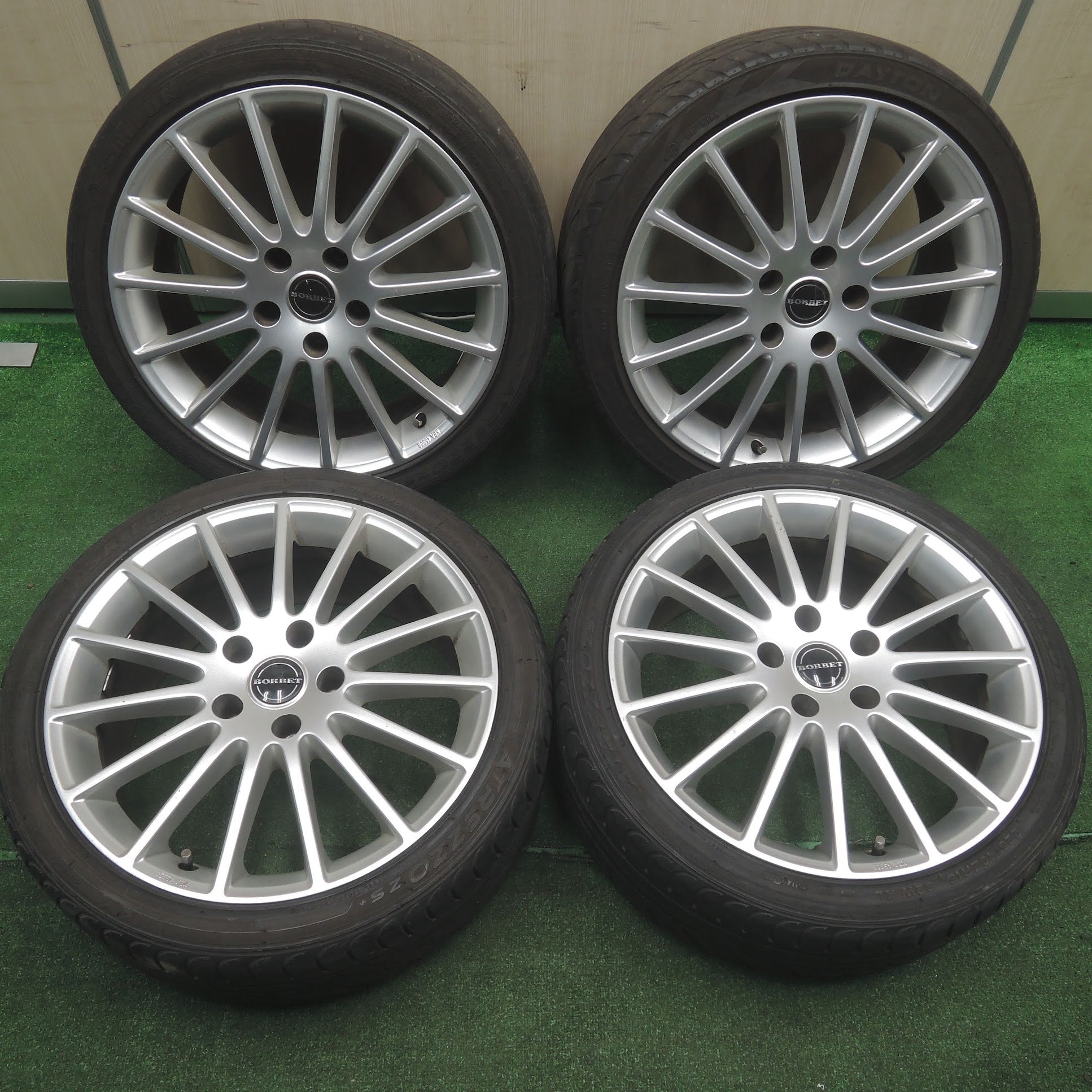 送料無料]4本価格☆BMW 等 BORBET 225/40R18 サイルン ATREZZO ZS+