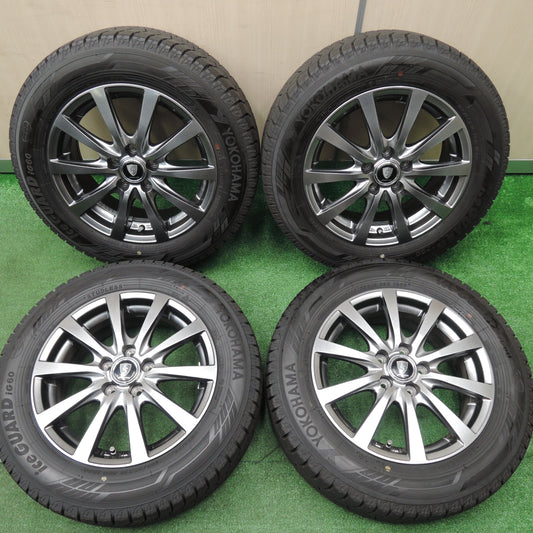 *送料無料*バリ溝!キレイ!ほぼ10分★スタッドレス 185/65R15 ヨコハマ アイスガード iG60 MANARAY SPORT マナレイスポーツ 15インチ PCD100/5H★3122909HAス