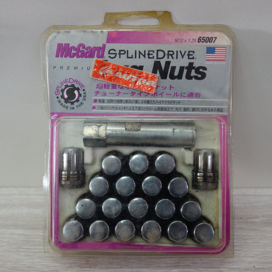 [送料無料] ☆McGard スプラインドライブラグナット M12×1.25 MCG-65007☆