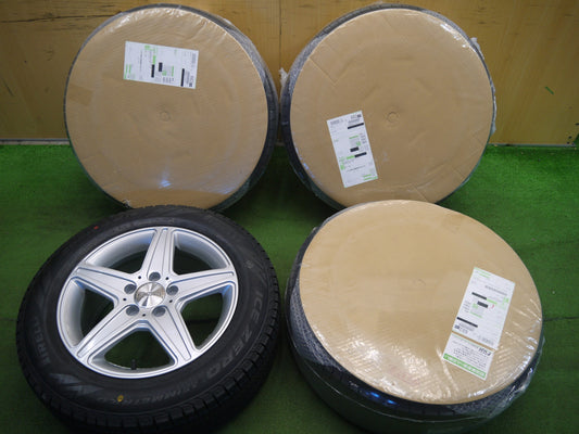 [送料無料]未使用！22年★BMW アウディ 等 AGA 205/60R16 スタッドレス ピレリ アイスゼロ アシンメトリコ PCD112/5H★3011804クス
