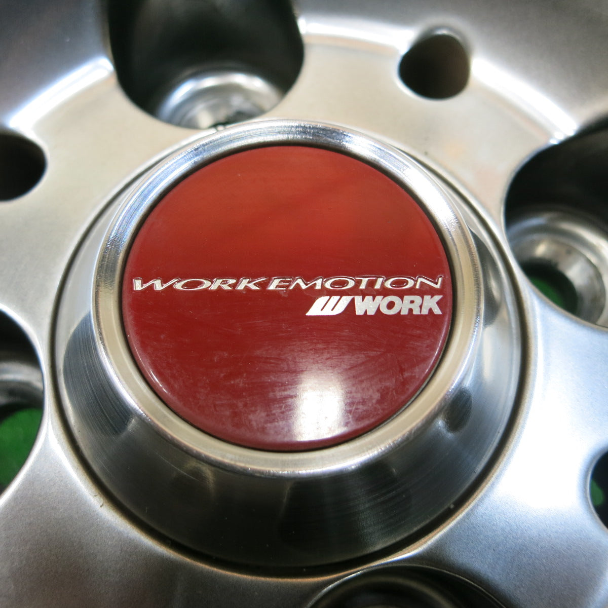 *送料無料*バリ溝！キレイ！8.5分★WORK EMOTION D9R 205/45R17 サフィーロ SF5000 ワーク エモーション PCD100/4H★3110104イノ