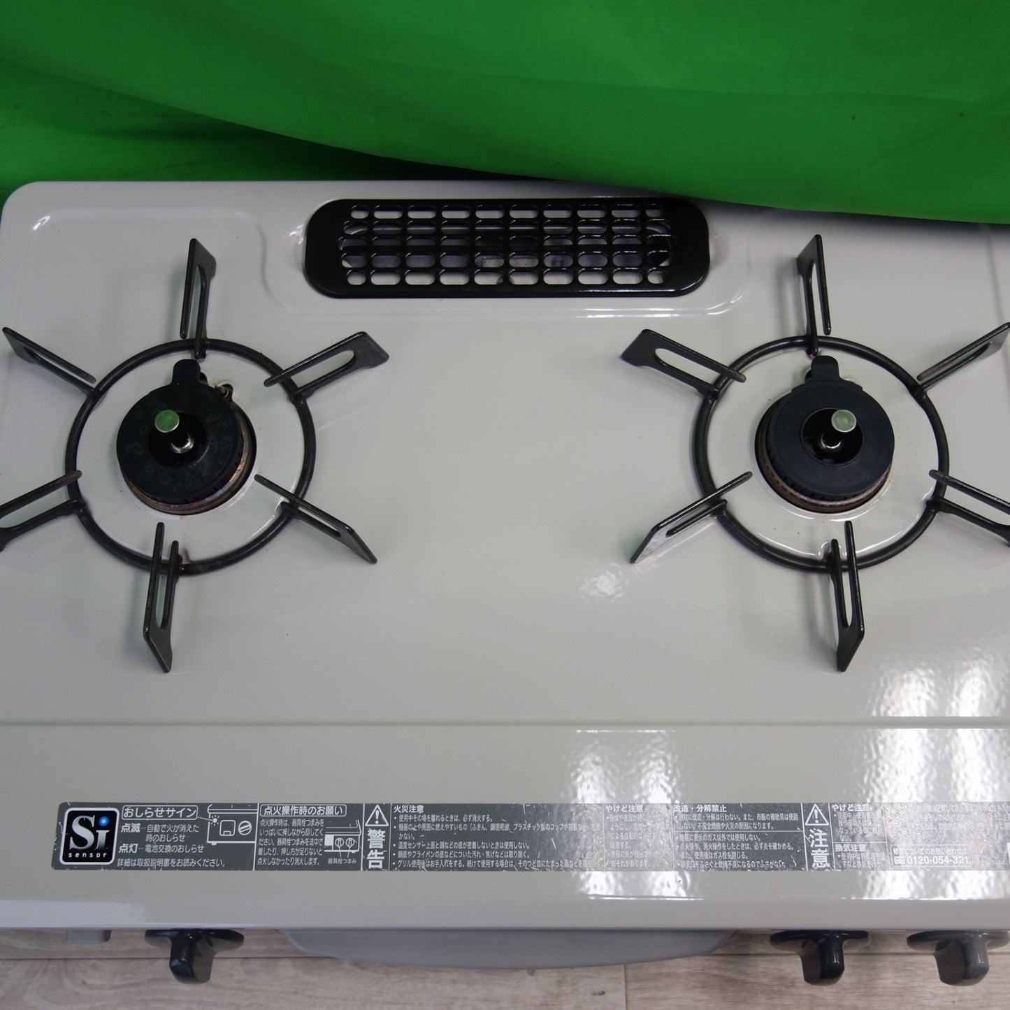 [送料無料] キレイ☆リンナイ ガスコンロ ガステーブル KGM563BER RT33NJH LPガス 用 プロパンガス 用 Rinnai☆