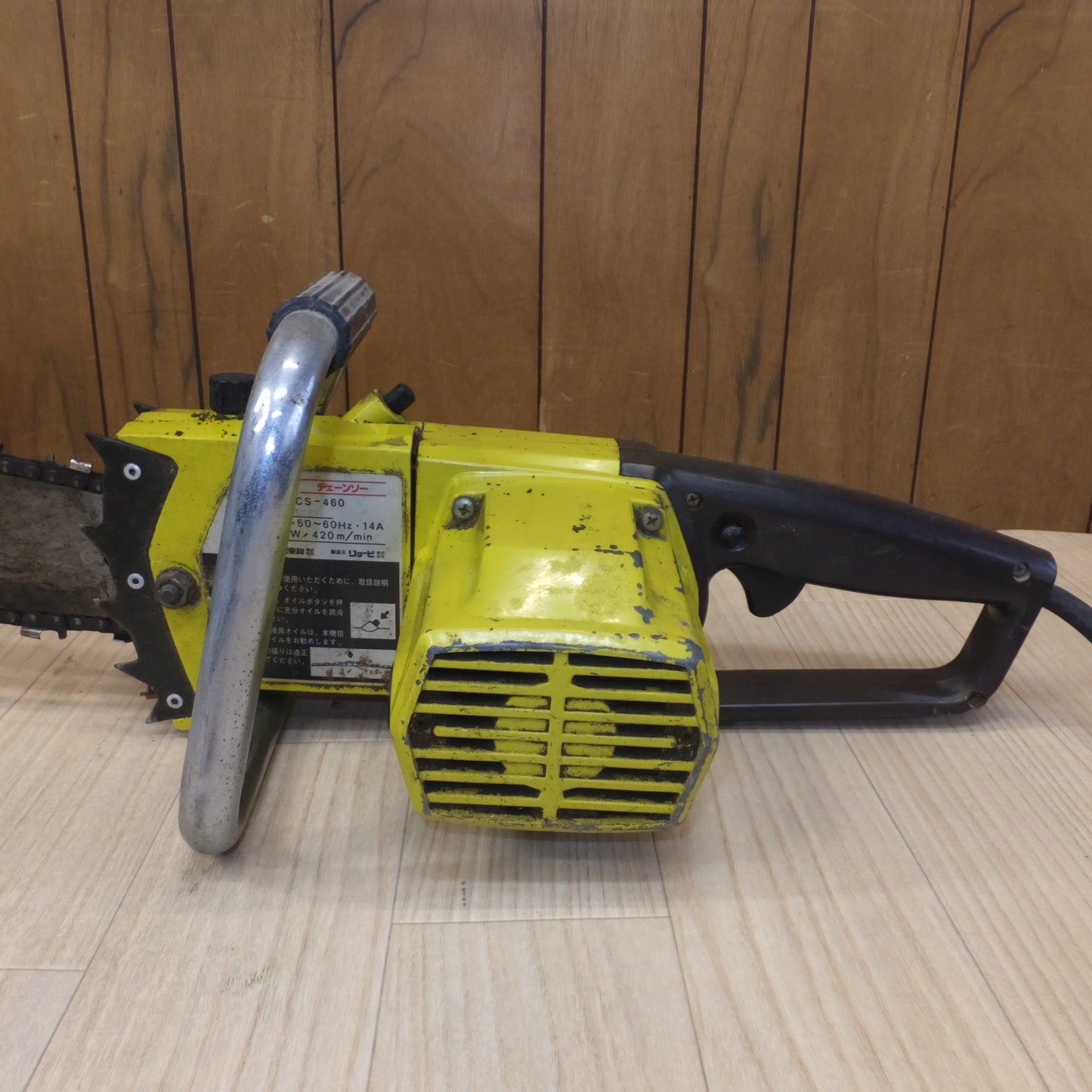 [送料無料] ★リョービ RYOBI チェーンソー CS-460　100V 50～60Hz 14A 1350W★