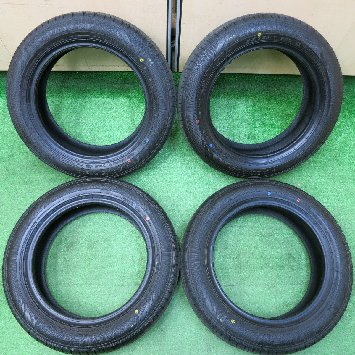 *送料無料*新車外し！23年★155/65R14 ダンロップ エナセーブ EC300 タイヤ 14インチ ムーブ タント ワゴンR ミラ N-BOX 等★4013008イノタ