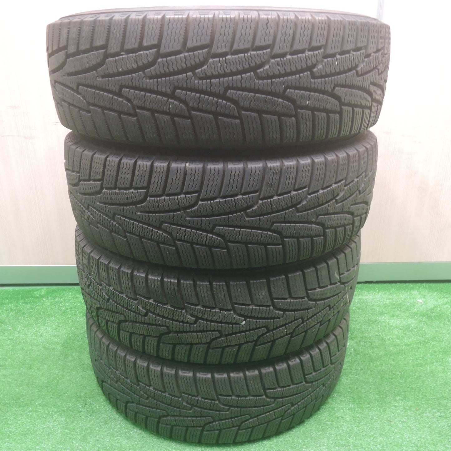 [送料無料]バリ溝！9.5分★ホンダ フリード 純正 185/65R15 スタッドレス クムホ I'ZEN KW31 15インチ PCD100/4H★3081503SYス