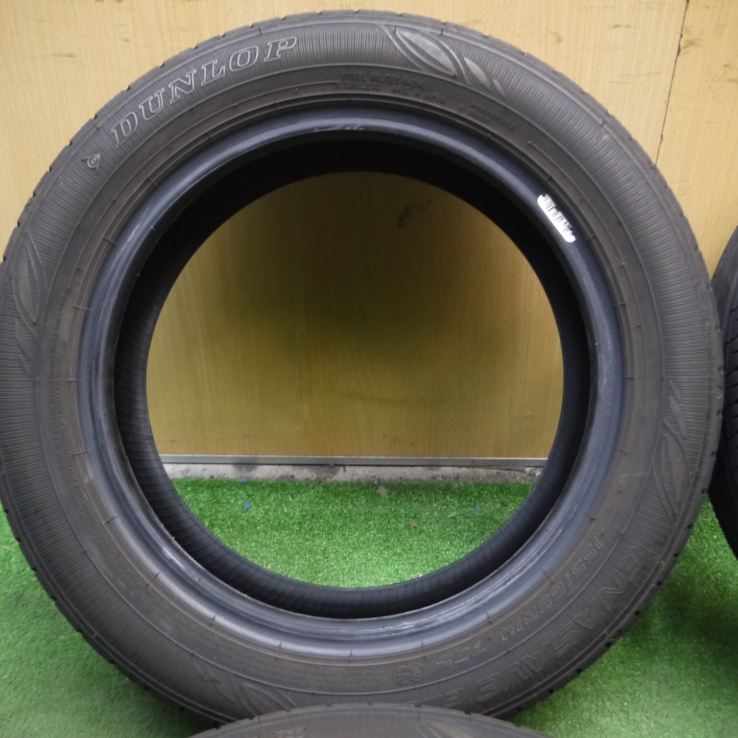 *送料無料*バリ溝！22年！9分★155/65R14 ダンロップ エナセーブ EC300 タイヤ 14インチ ムーブ タント ワゴンR ミラ N-BOX 等★4012301KKノタ