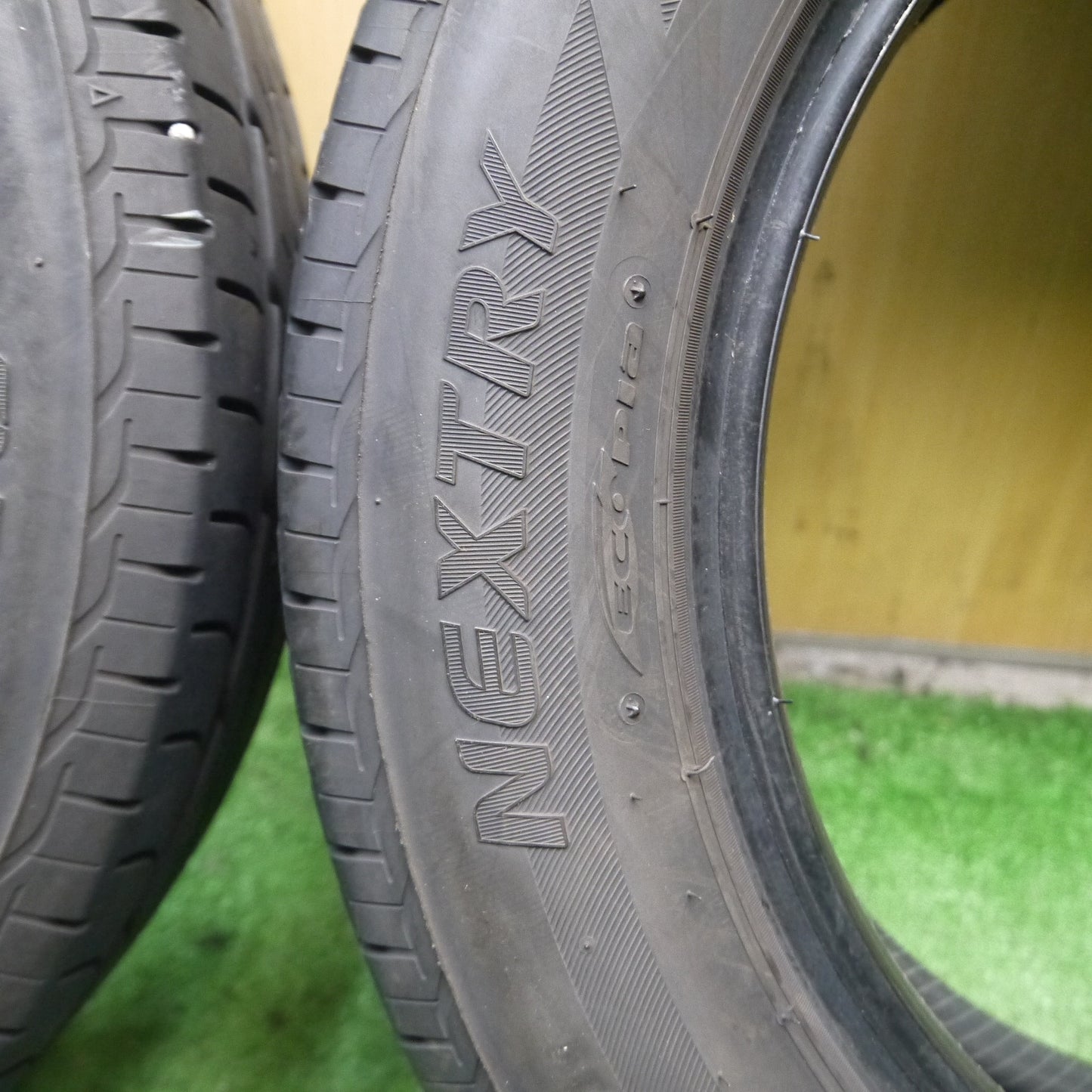 *送料無料*バリ溝！20年！8.5分★155/65R14 ブリヂストン ネクストリー エコピア タイヤ 14インチ ムーヴ ワゴンR 等★3121911Hノタ