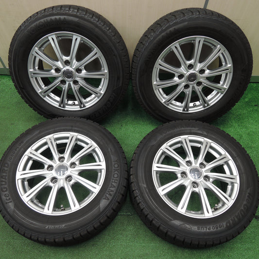 *送料無料*バリ溝！9分★スタッドレス 195/65R15 ヨコハマ アイスガード iG50 プラス MiLLOUS ミルアス 15インチ PCD114.3/5H★4010206HAス