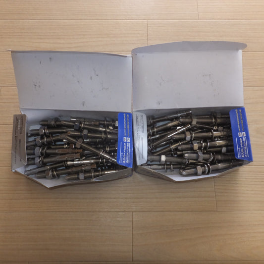 [送料無料] 未使用★サンコーテクノ SANKO ステンレス製 トルコンアンカー STCW-1212 25本 穿孔径 12.0mm　2箱 セット★