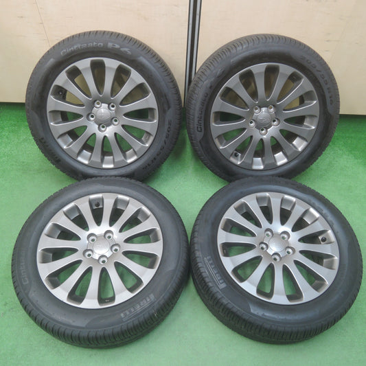 *送料無料* キレイ★スバル インプレッサ 純正 205/55R16 ピレリ Cinturato P6 16インチ PCD100/5H★4020211SYノ
