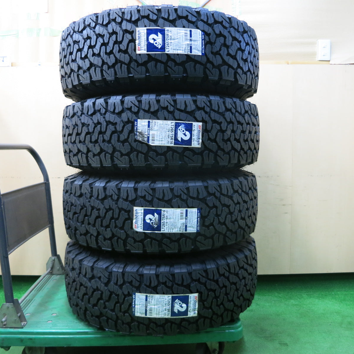 *送料無料*未使用！22年★JIMLINE TYPE2 265/75R16 119/116R BFグッドリッチ All-Terrain T/A KO2 ジムライン タイプ2 PCD139.7/6H★4012204イノ