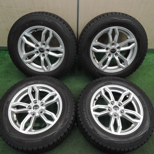 *送料無料*バリ溝！9.5分★ミニ 等 AGA 205/65R16 スタッドレス ダンロップ ウインターマックス WM01 16インチ PCD112/5H★4011304HAス