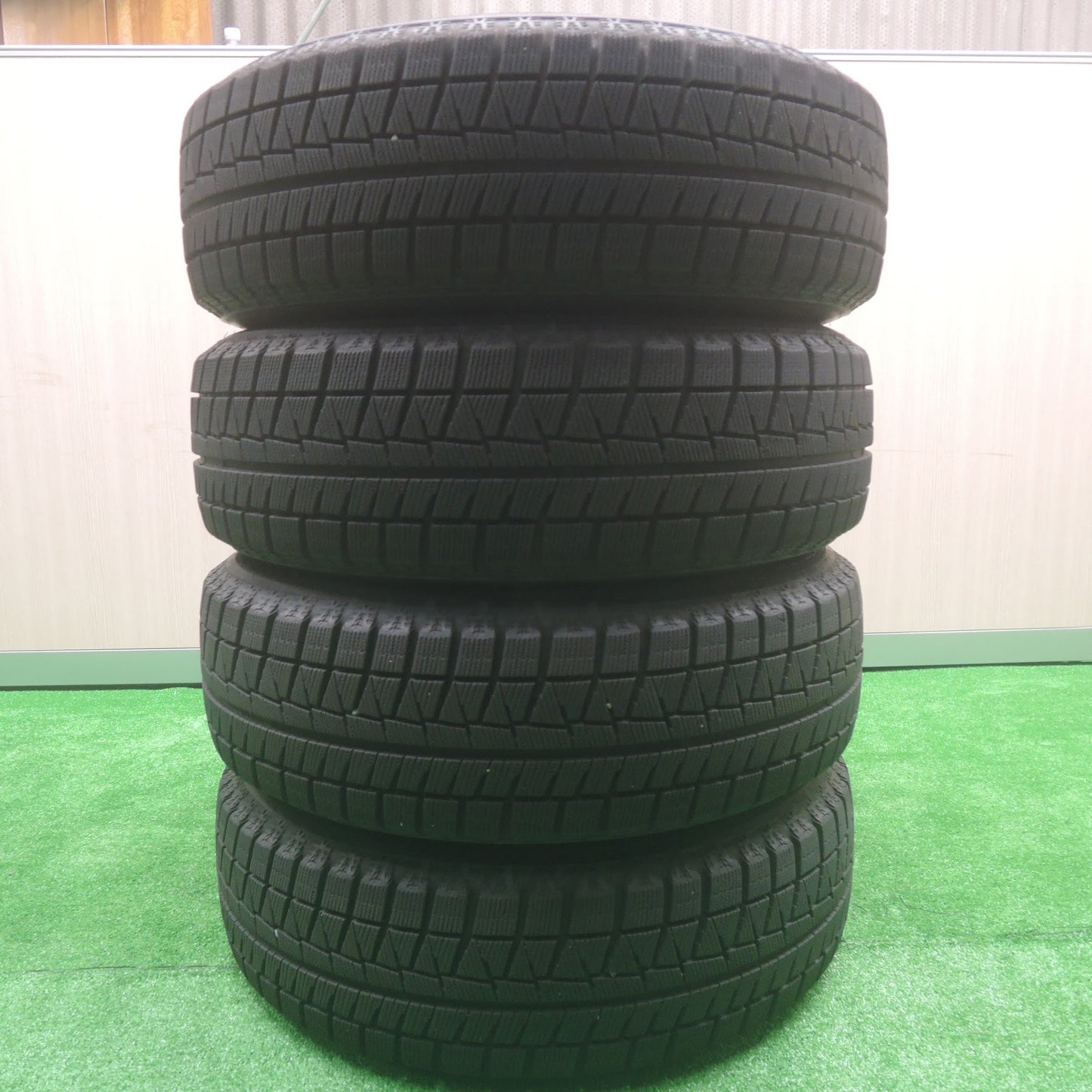 [送料無料]バリ溝！キレイ！9.5分★スタッドレス 195/65R15 ブリヂストン アイスパートナー2 TOPRUN トップラン 15インチ PCD114.3/5H★3071001SYス