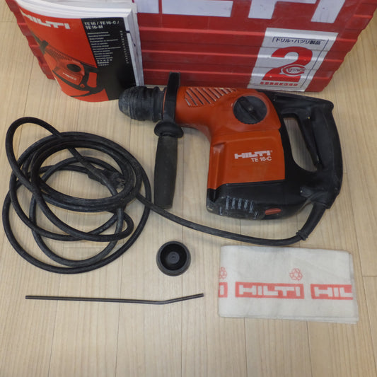 [送料無料]★ヒルティ HILTI ハンマードリル TE16-C　100V 800W 50-60Hz★