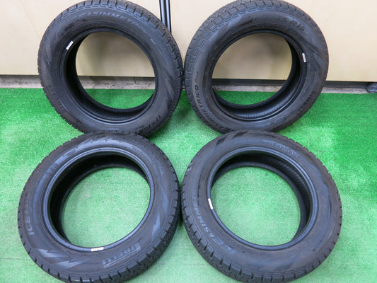 [送料無料]バリ溝！18年！9分★スタッドレス 175/65R15 ピレリ アイスアシンメトリコ プラス タイヤ 15インチ アクア ヴィッツ フィット キューブ等★2120301ヒスタ