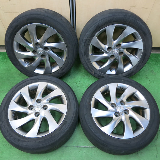 [送料無料]4本価格★トヨタ bB 純正 185/55R15 ヨコハマ エコス ES31 15インチ PCD100/4H★3073104ヒノ