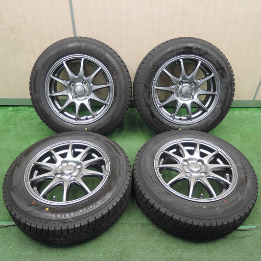 *送料無料*超バリ溝！22年！キレイ！ほぼ10分★スタッドレス 165/70R14 ヨコハマ アイスガード iG60 SPORT ABELIA 14インチ PCD100/4H★3113001NJス