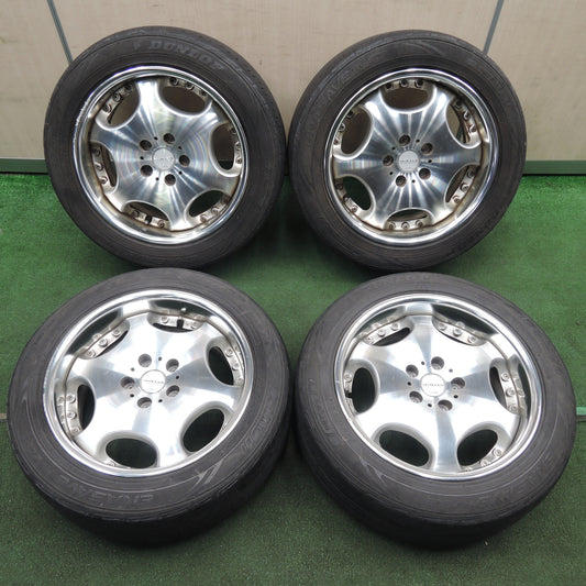*送料無料* 4本価格★SHALLEN AME 215/55R17 ダンロップ エナセーブ RV503 シャレン 17インチ PCD114.3/5H★4030510TNノ