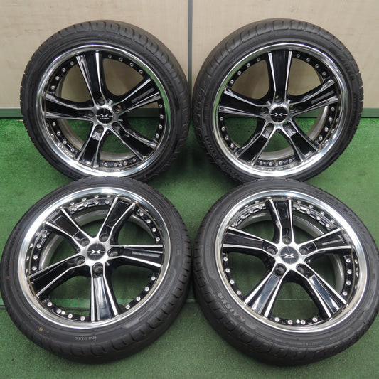 *送料無料* 超バリ溝!23年!ほぼ10分★MAVERICK 005S SL 225/40R18 ケンダ ラジアル カイザー マーベリック 18インチ PCD114.3/5H★4020403HAノ