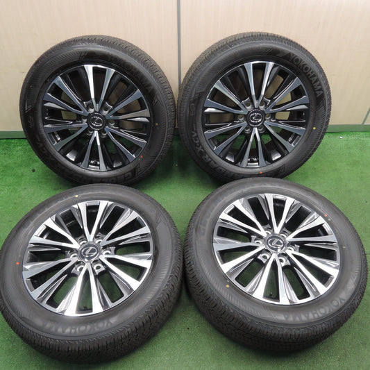 *送料無料*新車外し！23年！センサー付★レクサス LX600 純正 265/55R20 ヨコハマ ジオランダー X-CV G057 PCD139.7/6H★3120801TNノ