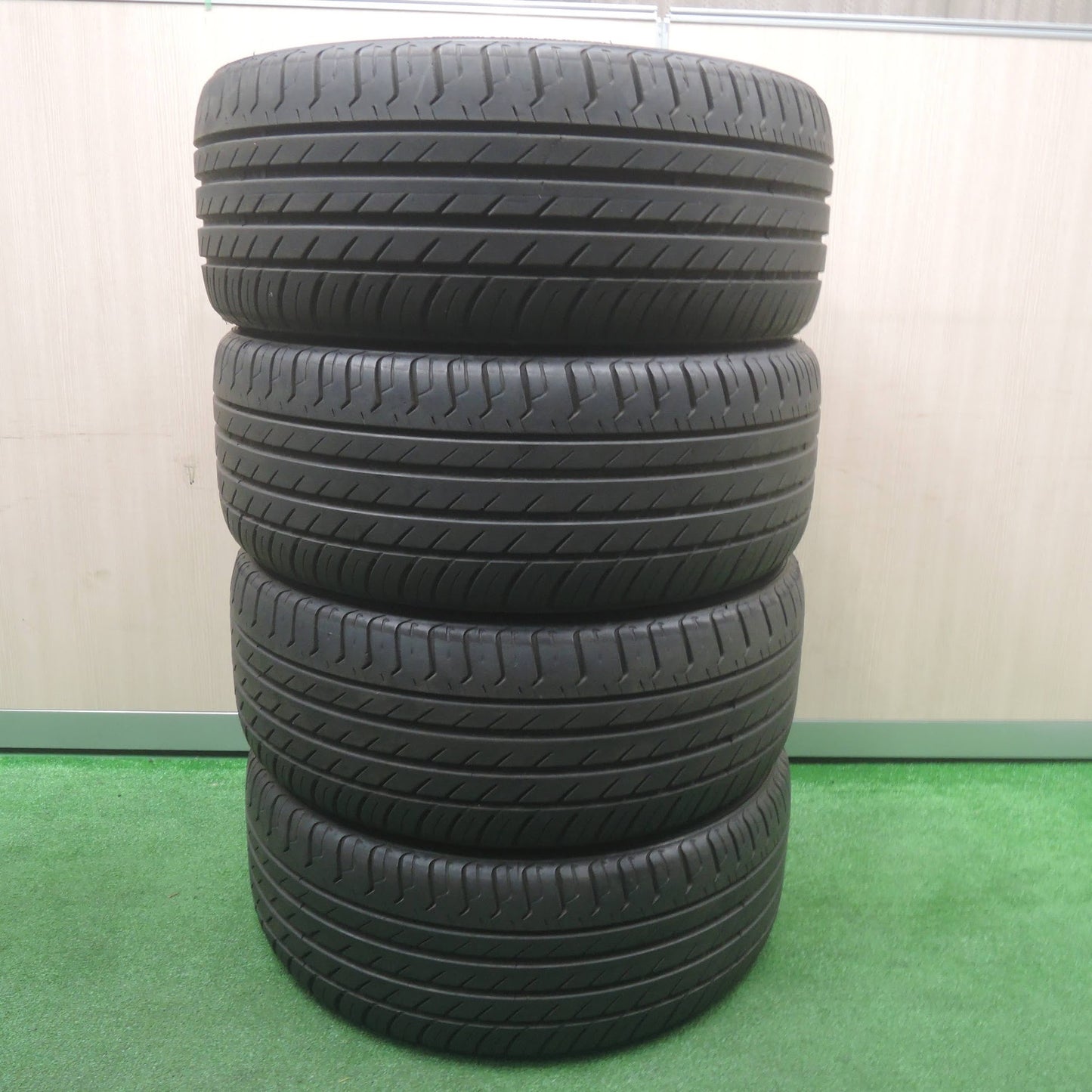 [送料無料]バリ溝！8.5分★トヨタ 200系 クラウン ハイブリッド 純正 225/45R18 トライアングル スポーツ ATP 18インチ PCD114.3/5H★3102404SYノ