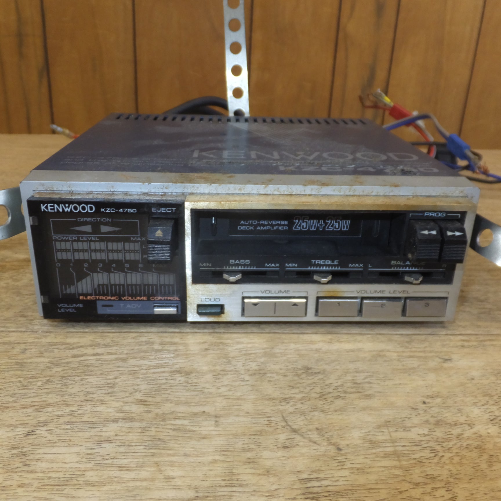 送料無料]現状品☆ケンウッド KENWOOD カセットデッキ CASSETTE