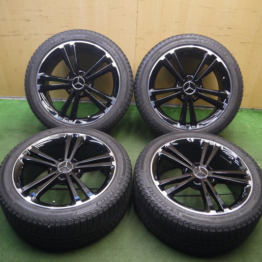 *送料無料*バリ溝！キレイ！8.5分★ベンツ W177 Aクラス 純正 225/45R18 スタッドレス ミシュラン X-ICE3+ 18インチ PCD112/5H★4011610Hス