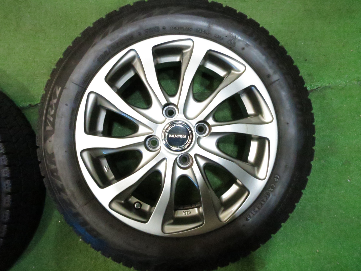 [送料無料]4本価格★★スタッドレス 165/65R14 ブリヂストン ブリザック VRX2 BALMINUM バルミナ 14インチ PCD100/4H★3011803Hス