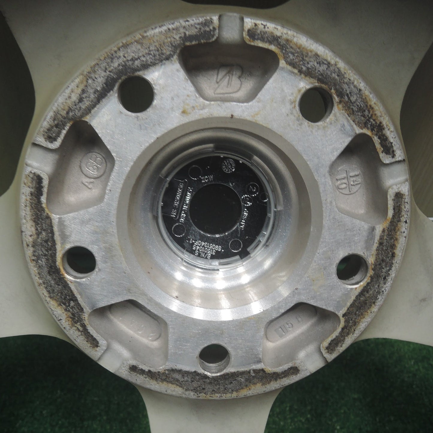 [送料無料]バリ溝！キレイ！9分★スタッドレス 195/65R15 ブリヂストン ブリザック REVO GZ BALMINUM バルミナ 15インチ PCD114.3/5H★3082109SYス