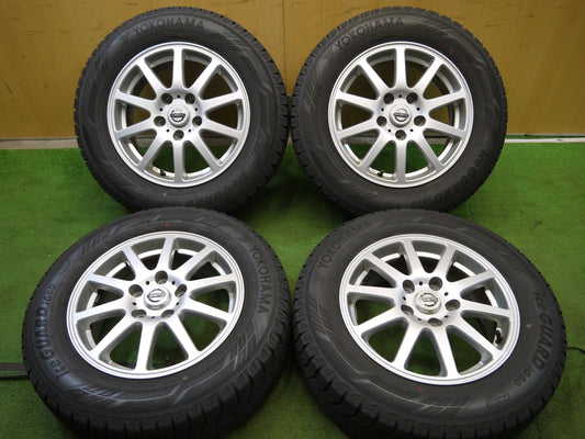 [送料無料]4本価格！18年★日産 セレナ 純正 195/65R15 スタッドレス ヨコハマ アイスガード iG60 15インチ PCD114.3/5H★2041608クス