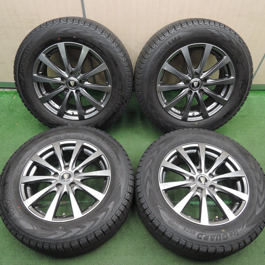 *送料無料*バリ溝!キレイ!9.5分★スタッドレス 225/65R17 ヨコハマ アイスガード G075 MANARAY SPORT マナレイ スポーツ 17インチ PCD114.3/5H★4010606HAス