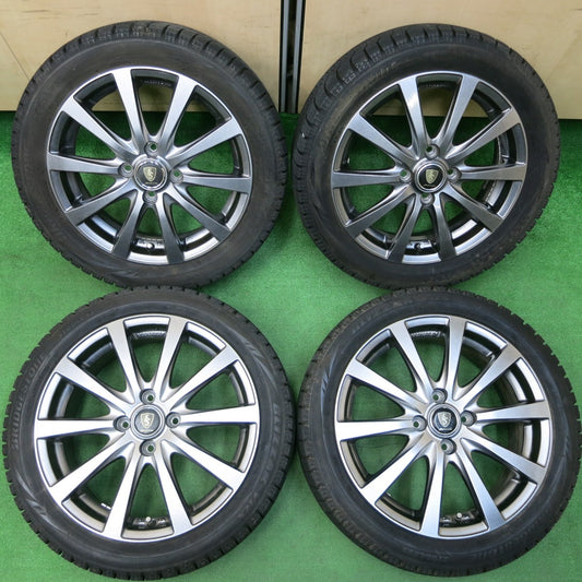 *送料無料* バリ溝！キレイ！9.5分★ホンダ S660 165/55R15 195/45R16 スタッドレス ブリヂストン ブリザック VRX MANARAY SPORT マナレイ PCD100/4H★4030609イス