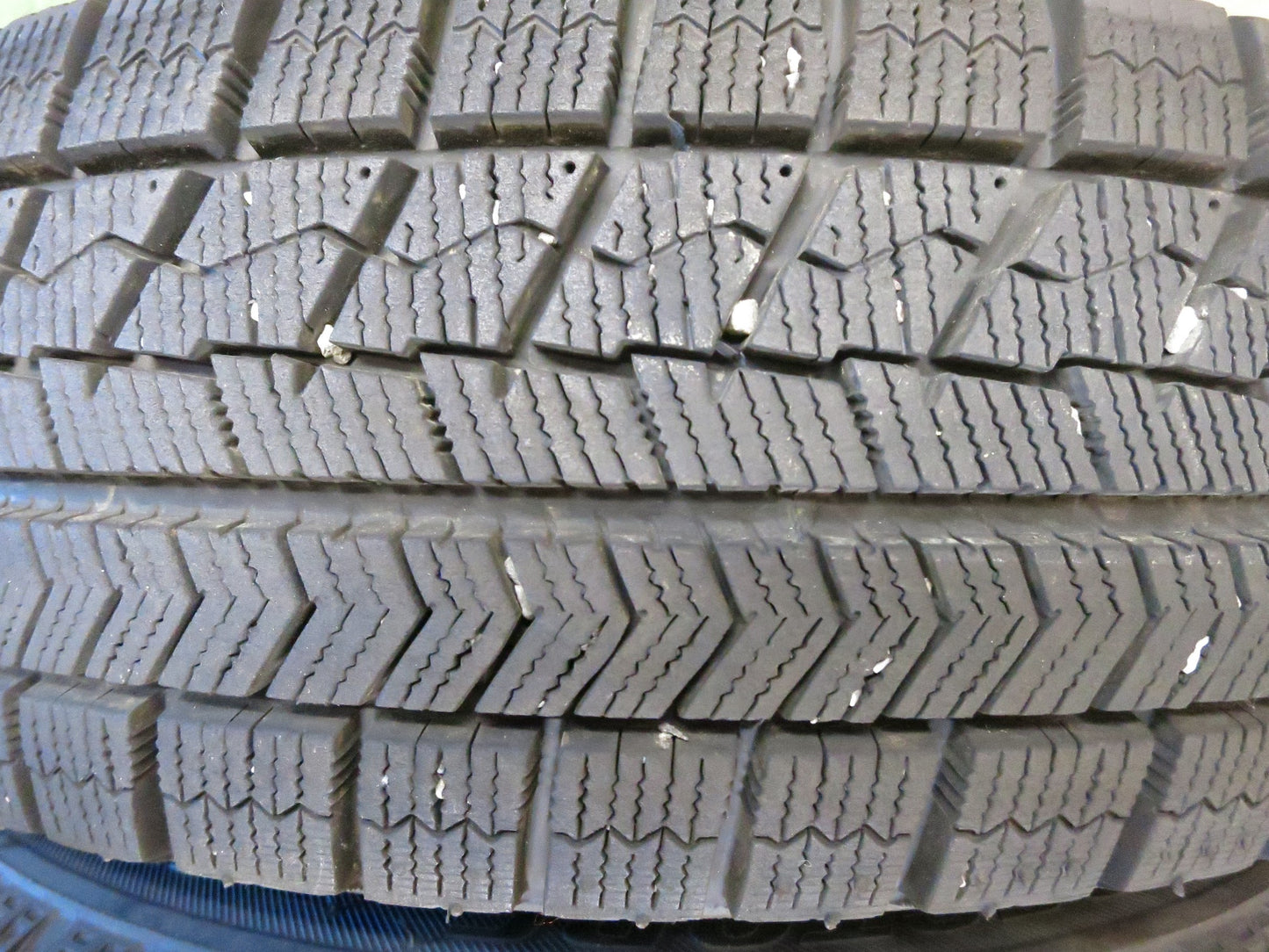 [送料無料]バリ溝！19年！9.5分★スタッドレス 155/65R13 ブリヂストン ブリザック VRX スチール ホイール 13インチ PCD100/4H★3013105Hス