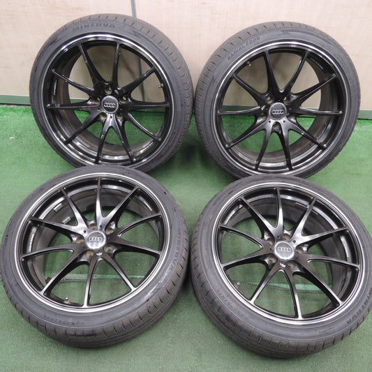 *送料無料* 超バリ溝!23年!キレイ!ほぼ10分★RAYS VR G25 鍛造 245/35R19 ミネルバ ラジアル F205 レイズ 19インチ PCD112/5H★4021715HAノ