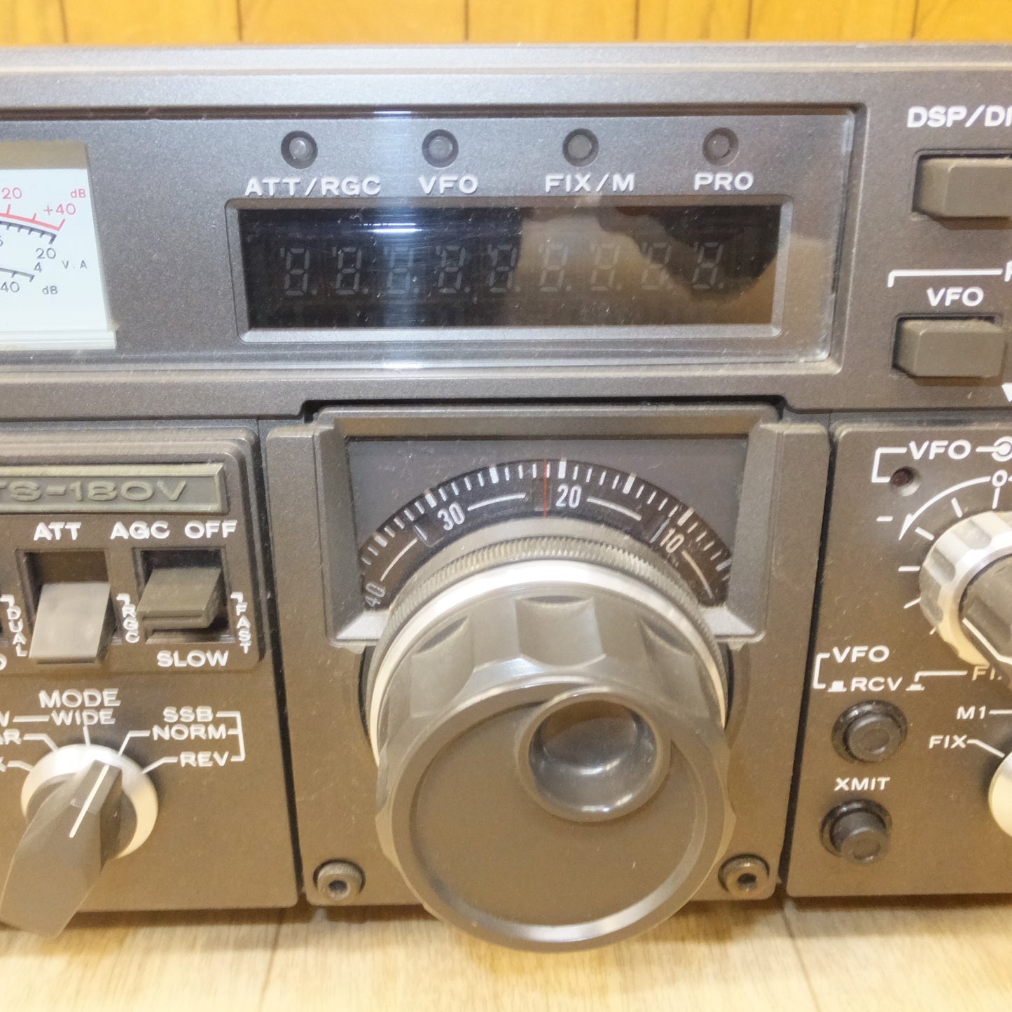 [送料無料] 現状品★ケンウッド TRIO トランシーバー 無線機 SSB TRANSCEIVER TS-180V(2)★