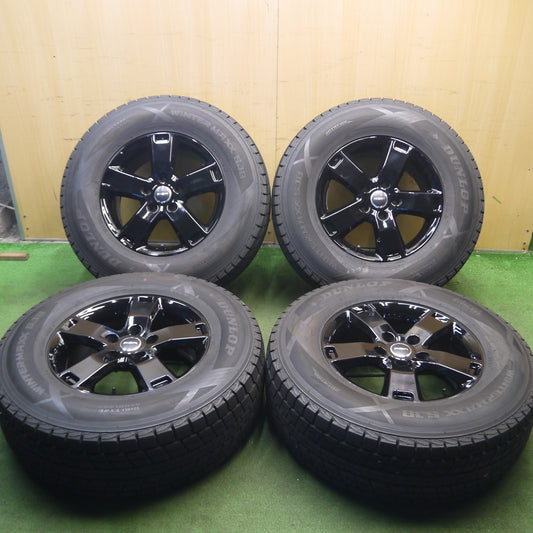 *送料無料*バリ溝!21年!キレイ!9.5分★ジープ等 AGA 265/70R17 スタッドレス ダンロップ ウインターマックス SJ8 17インチ PCD127/5H★3122205Hス