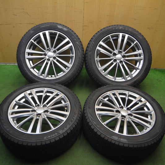 *送料無料*バリ溝！19年！9分★スバル インプレッサ 純正 225/50R17 スタッドレス ブリヂストン ブリザック VRX2 PCD100/5H★3103009Hス