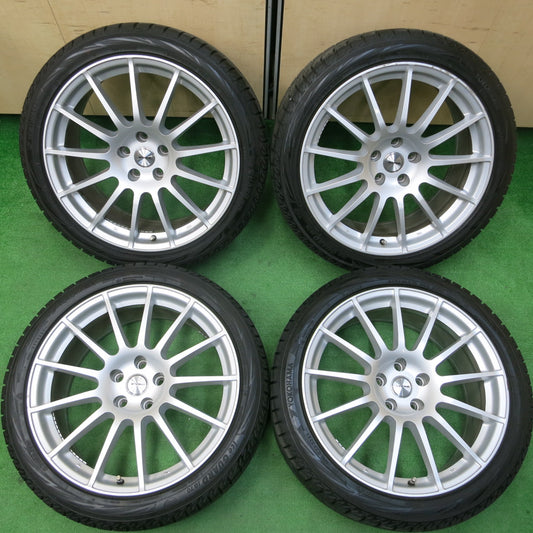 *送料無料*バリ溝!21年!9.5分★ベンツ等 IRVINE 245/40R19 スタッドレス ヨコハマ アイスガード iG70 アーヴィン 19インチ PCD112/5H★3121503イス