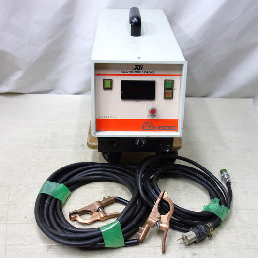 [送料無料] ◆日本ドライブイット JDI STUD WELDING スタッド溶接機 CD-600 溶接機 1993年製 100V 50/60Hz◆