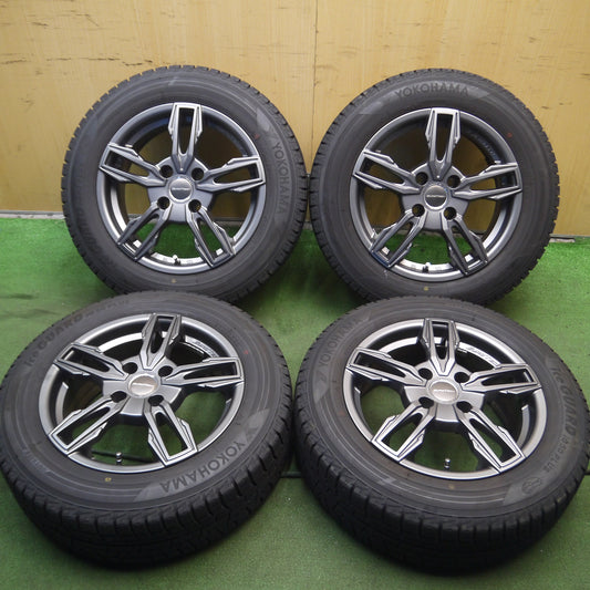 *送料無料*バリ溝!20年!キレイ!9.5分★プジョー等 EUROTECH 185/65R15 スタッドレス ヨコハマ アイスガード iG50 プラス ユーロテック 15インチ PCD108/4H★3122008Hス