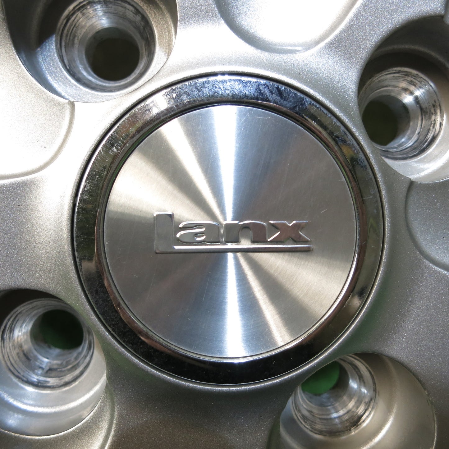 [送料無料]バリ溝！キレイ！8.5分★スタッドレス 155/65R14 ブリヂストン ブリザック VRX Lanx 社外 アルミ 14インチ PCD100/4H★3061209Hス